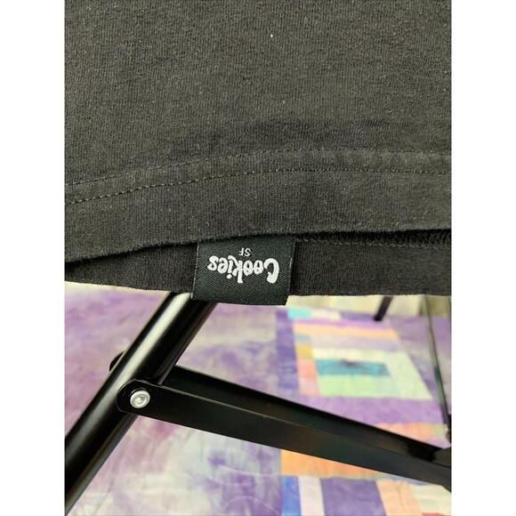 Cookies SF 3D Color Spectrum Black T Shirt Size Medium 100% Authentic Cotton - Picture 5 of 9